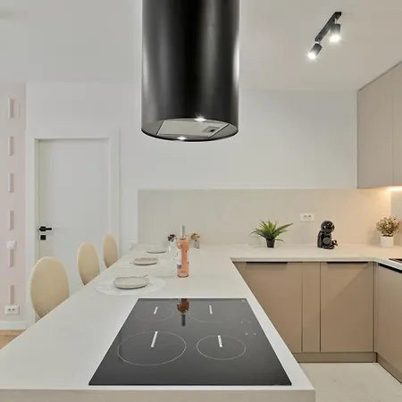 Apartamento Maroon New Modern 1 King Bed For Bussiness And Leisure In One Cotroceni