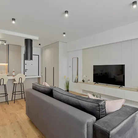 Apartamento Maroon New Modern 1 King Bed For Bussiness And Leisure In One Cotroceni Bucarest