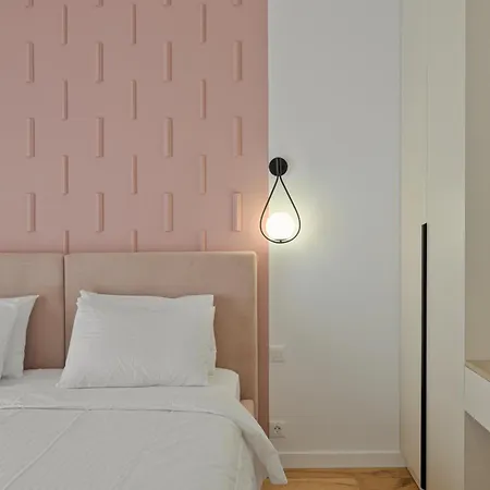 Appartement Maroon New Modern 1 King Bed For Bussiness And Leisure In One Cotroceni *