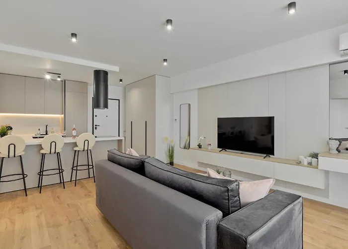 Apartamento Maroon New Modern 1 King Bed For Bussiness And Leisure In One Cotroceni Bucareste