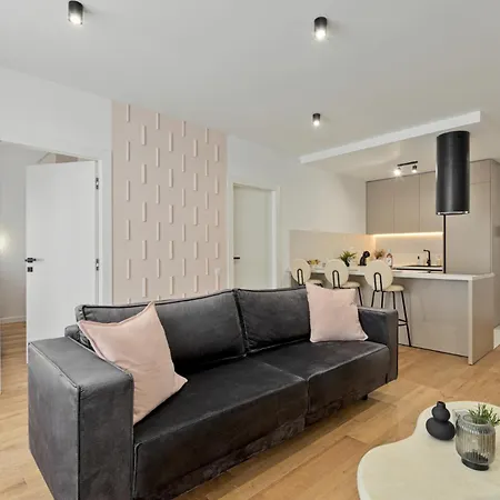 Maroon New Modern 1 King Bed For Bussiness And Leisure In One Cotroceni Apartment *